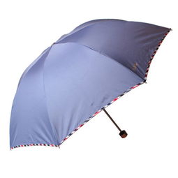 天堂伞 强力拒水 一甩干 超强抗风三折8k钢伞 格子布包边晴雨伞 雨伞图片大全 邮乐官方网站