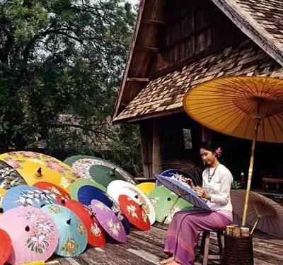 打一把花样纸伞,发现泰北的别样浪漫